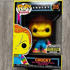 BRAND NEW! FUNKO: Bride of Chucky Black Light Pop! Vinyl Figure!